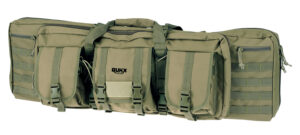 ATI Rukx Gear 42-inch double rifle case in green, 600D polyester