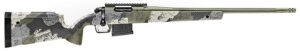 Springfield Armory Model 2020 Waypoint 6.5 Creedmoor 22 in evergreen camo carbon fiber stock rifle