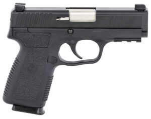 Kahr P9-2 9mm pistol 3.6 in black polymer frame blackened stainless slide TruGlo sights