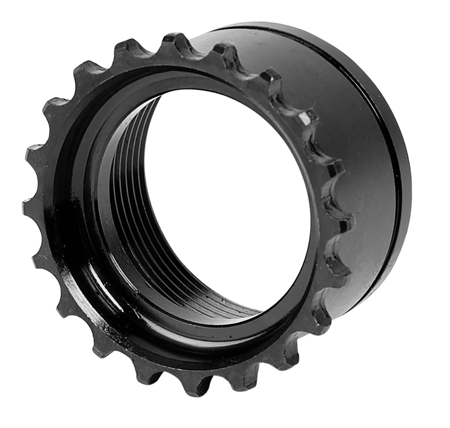 LBE Unlimited black 4130 steel AR-15 barrel nut