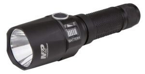 M&P Night Terror Compact rechargeable flashlight, black anodized, CREE XHP70.2 LED