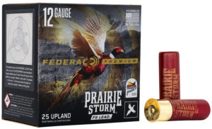 Federal Premium Prairie Storm FS 12 gauge 3-inch shotshells with FLITECONTROL FLEX wad technology