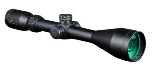 Konus KonusPro 3-9x50mm illuminated 30/30 reticle matte black rifle scope