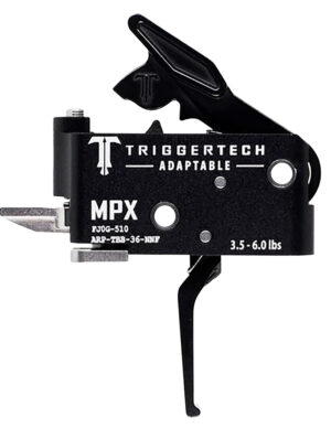 TriggerTech Adaptable two-stage flat trigger for Sig MPX in Black PVD finish
