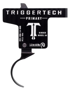 TriggerTech Primary single-stage curved trigger Black PVD for Kimber M84