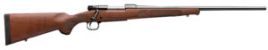 Winchester Model 70 Featherweight 6.8 Western 24in blued finish walnut stock right hand