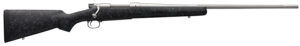 Winchester Model 70 Extreme Weather 6.8 Western 24in fluted matte stainless barrel gray webbed black synthetic stock