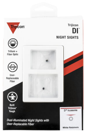 Trijicon AC50012 DI Night Sight Retainer Replacement Pack White with two retainers and T10 key