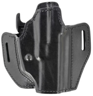 Bianchi Assent Pro-Fit leather OWB holster, size 13, black, right-hand