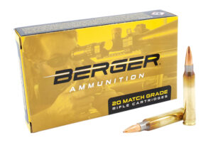 Berger Bullets .223 Rem 77gr OTM tactical ammunition 20 round box