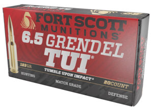 Fort Scott Munitions 6.5 Grendel 123gr TUI 20rd box