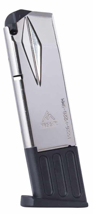 Mec-Gar 10-round nickel-plated replacement magazine for SIG Sauer P226 (9mm)