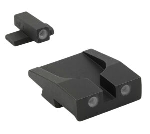 Meprolight Tru-Dot green tritium white outline front and rear sights for Springfield XD-M/XD-S