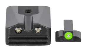 Meprolight Hyper-Bright green tritium front and rear sights for Kimber 1911 Wedge