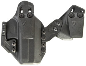 BLACKHAWK Stache IWB Premium Kit for S&W M&P 9/40 holster and mag carrier, black polymer