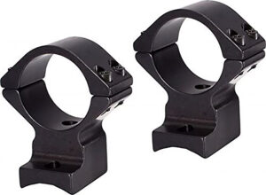 Talley one-piece scope mount and rings for Browning A-Bolt, 30mm tube, black anodized