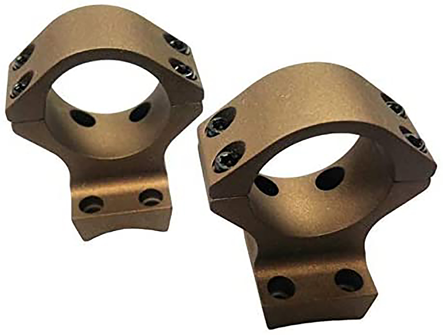 Talley HC840735 34mm scope mount/ring combo burnt bronze for Browning X-Bolt