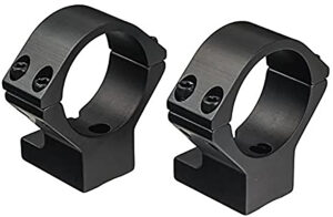 Talley 740336 scope mount and medium rings for 30mm tube, black anodized