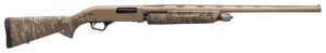 Winchester SXP Hybrid Hunter 20ga 28in pump shotgun with Mossy Oak Bottomland stock and Flat Dark Earth receiver