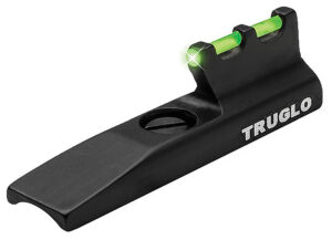 Truglo TGTG975G green fiber-optic front sight with black steel frame for Marlin rimfire rifles