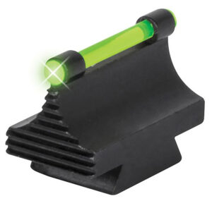 TruGlo green fiber optic front sight for 3/8" dovetail, .500" height