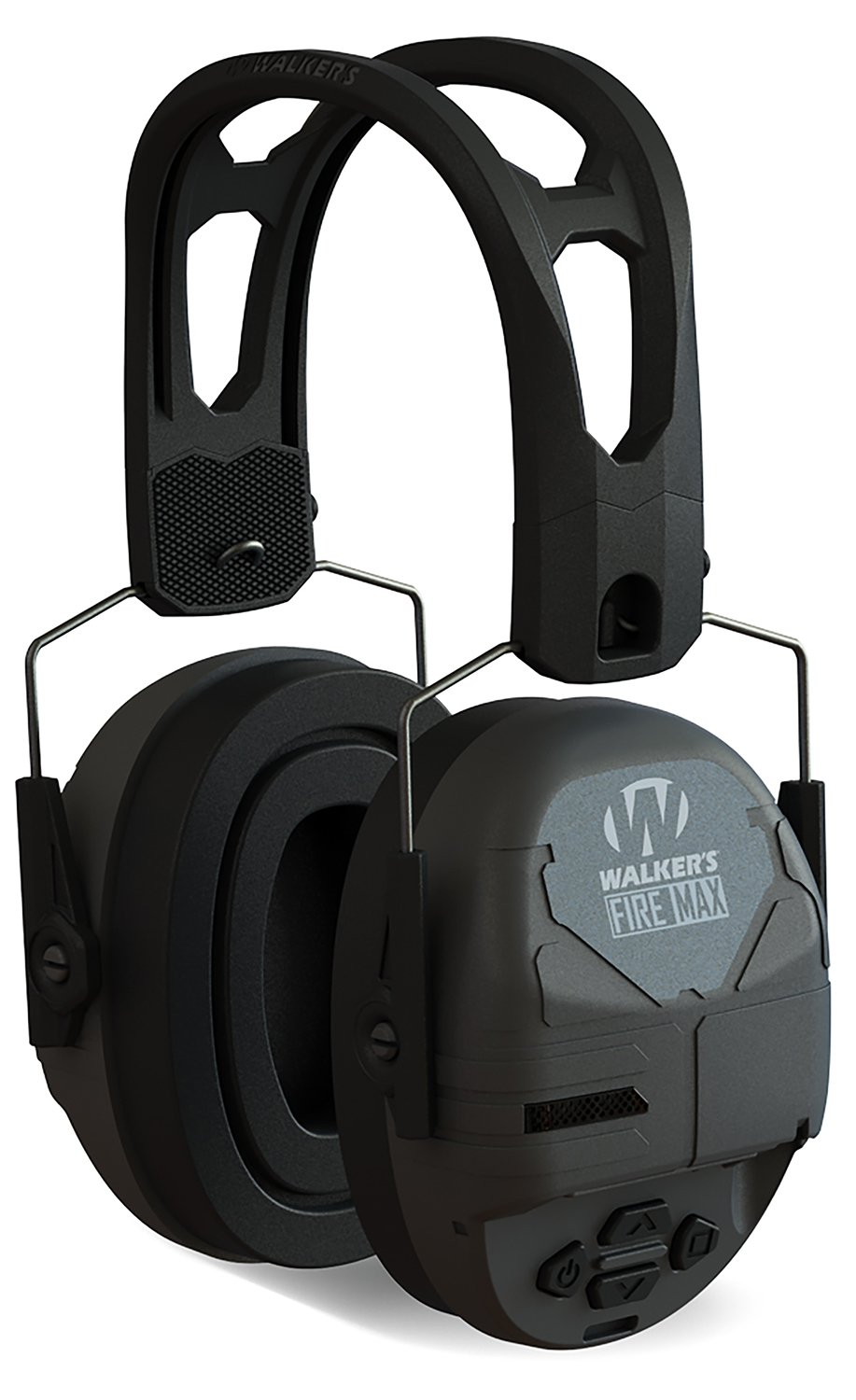Walkers FireMax digital rechargeable electronic ear muffs in black