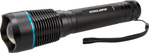 Cyclops Brontes 2K 2000-lumen black anodized flashlight with CREE LED