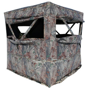 Muddy Prevue 2-person ground blind in Epic Camo, 66 inch height, blackout interior