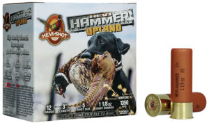 HEVI-Shot HEVI-Hammer Upland 12ga 3in #5 1-1/8oz shotshells 25 count box