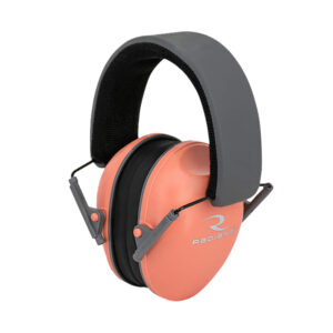 Radians LS0830CS Lowset 21 dB Coral/Black over-the-head earmuffs