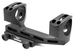 Warne X-SKEL 1.9-inch super high 30mm MSR scope mount in black matte