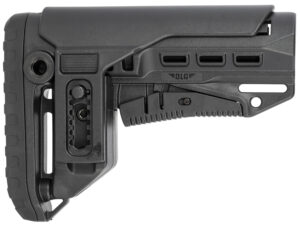 NCStar DLG-130-052 Compact PCP52 Mil-Spec collapsible rifle stock, black synthetic
