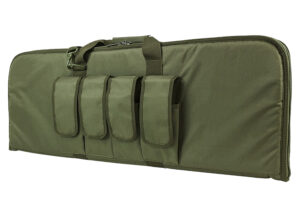 NcStar CVCP2960G36 2960 Carbine Case 36" OD Green Carbine w* Heavy Duty Locking Zipper