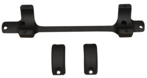 DNZ Game Reaper one-piece scope mount with 1" high rings in matte black for Savage short action