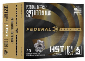 Federal Premium HST .327 Federal Magnum 104 gr JHP 20-round box