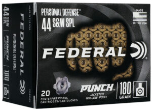 Federal Premium Punch .44 S&W Special 180 gr JHP 20-round box