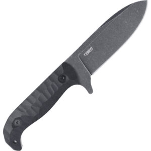 CobraTec PSK Knife Black Dark Stonewash Fixed Blade Black Dark Stonewash