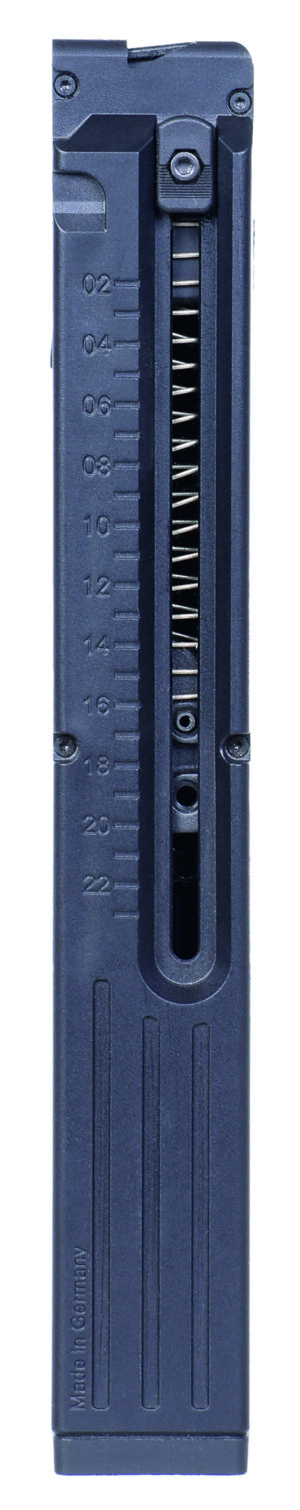 Blue Line Solutions Mauser MP-40 23-round .22 LR magazine, black