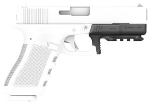 Recover Innovations GR2101 rail adapter for Glock 20 and Glock 21, black polymer