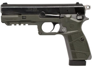 Recover Tactical HPC03 OD Green polymer grip and Picatinny rail for Browning Hi-Power