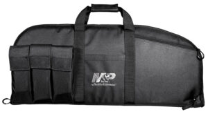 M&P Duty Series 45-inch black nylon gun case with five AR magazine pouches