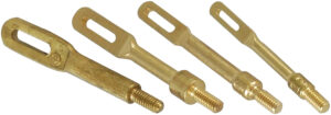 Tipton slotted brass bore cleaning tips 4-pack for rifle and pistol