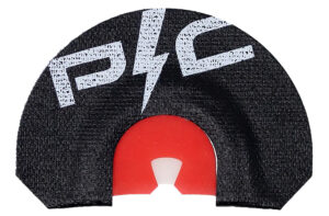 Power Calls 24243 Ghost Cut  Diaphragm Call Turkey Hen Sounds Black/Red