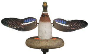 Higdon Outdoors XS Floating Flasher Mallard Drake decoy with 12V Li-ion battery