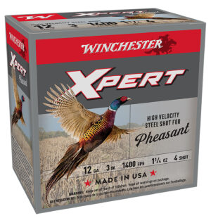 Winchester Xpert Pheasant 12ga lead-free steel #4 1-1/4 oz 25 count box