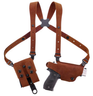 Galco Classic Lite 2.0 shoulder holster system in natural leather for Sig P365, right hand