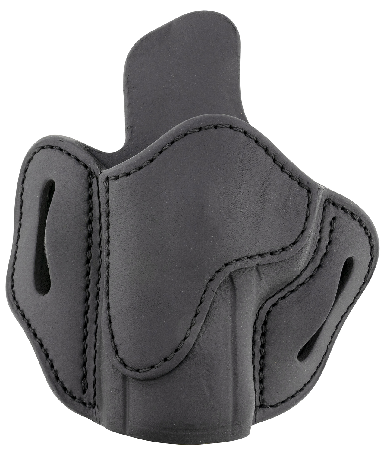 1791 Gunleather BH2.4S Stealth Black leather OWB belt-slide holster left hand