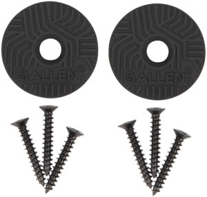 Allen two-piece disc magnet set black 1.25 x 1.25 x 0.5 inches 2-pack