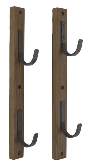 Allen 5659 Gun Collector wood and steel gun rack brown/black holds 2 rifles or shotguns