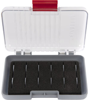 Allen Competitor choke tube case foam-lined holds 5 standard or 3 extended tubes with clear lid